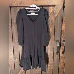 Nation LTD Black V-Neck Dress
